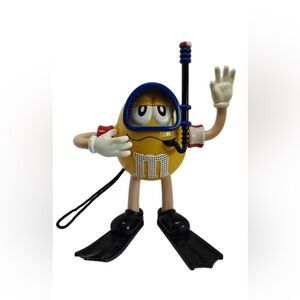 Vintage Yellow M&M’s Scuba Diver Shower Radio
